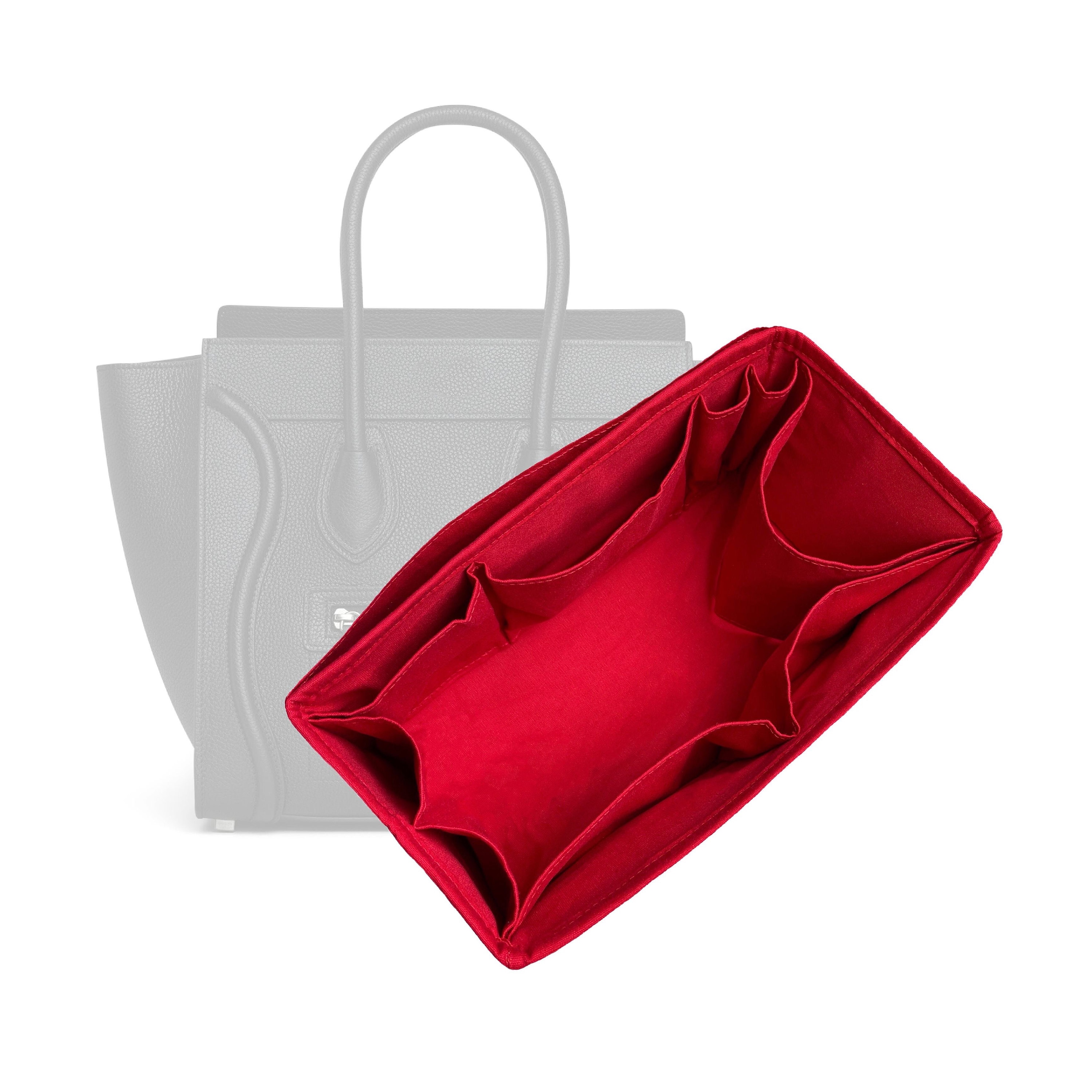 Purse Organizer Insert for Celine Cabas Phantom, Classic Model Bag Organizer with iPad Pocket