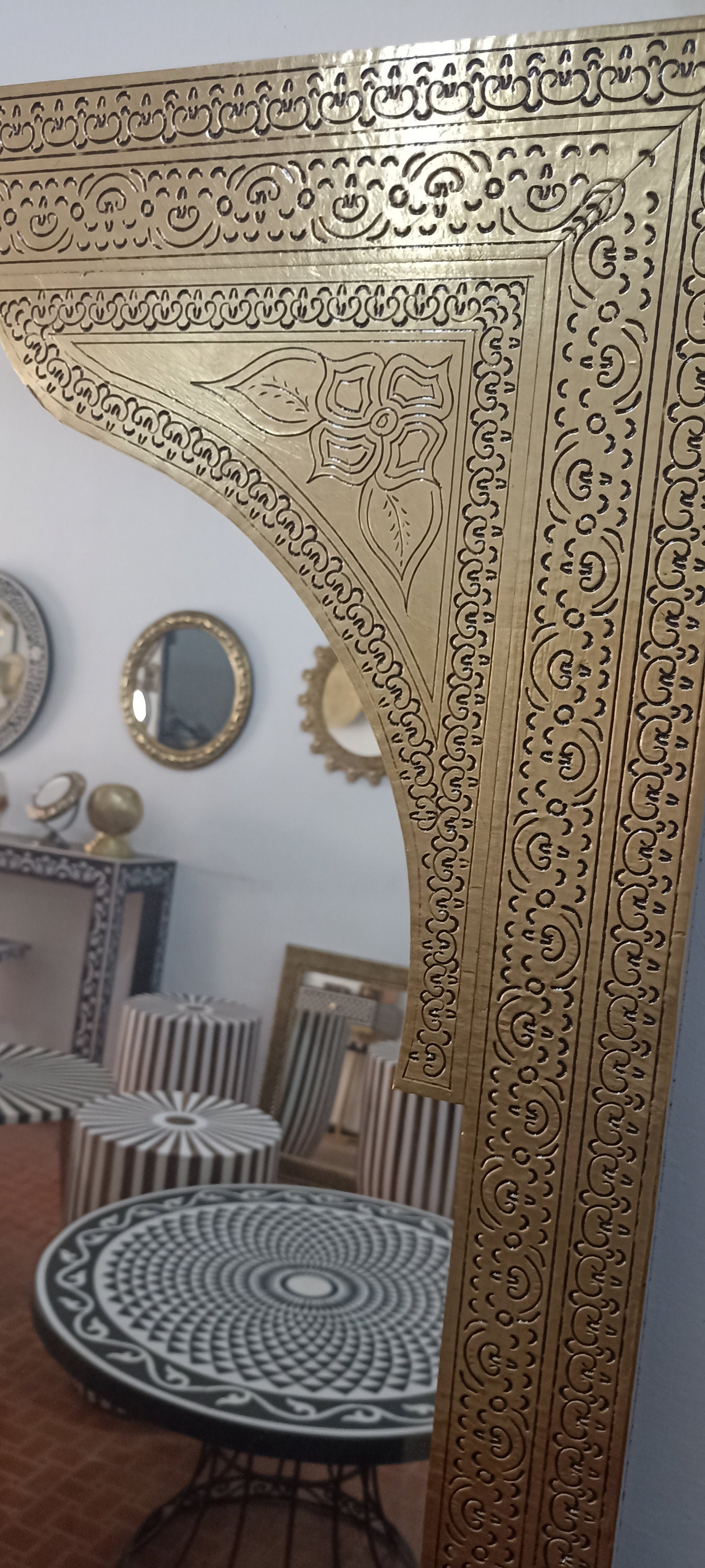 Moroccan Mirror,scrying Mirror, Extra Large Mirror, Floor Mirror, Wall ...