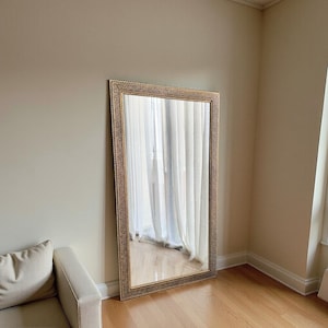 large Mirror entrance Full length Mirror Floor Scrying Mirror large Moroccan Mirror Gold oversized Mirror full size gold mirror