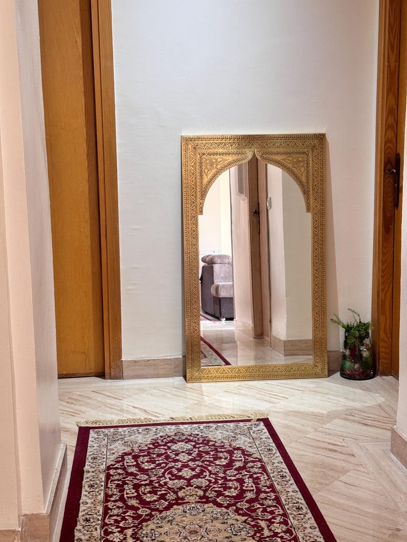 full lenght mirror, large mirror, arch mirror,