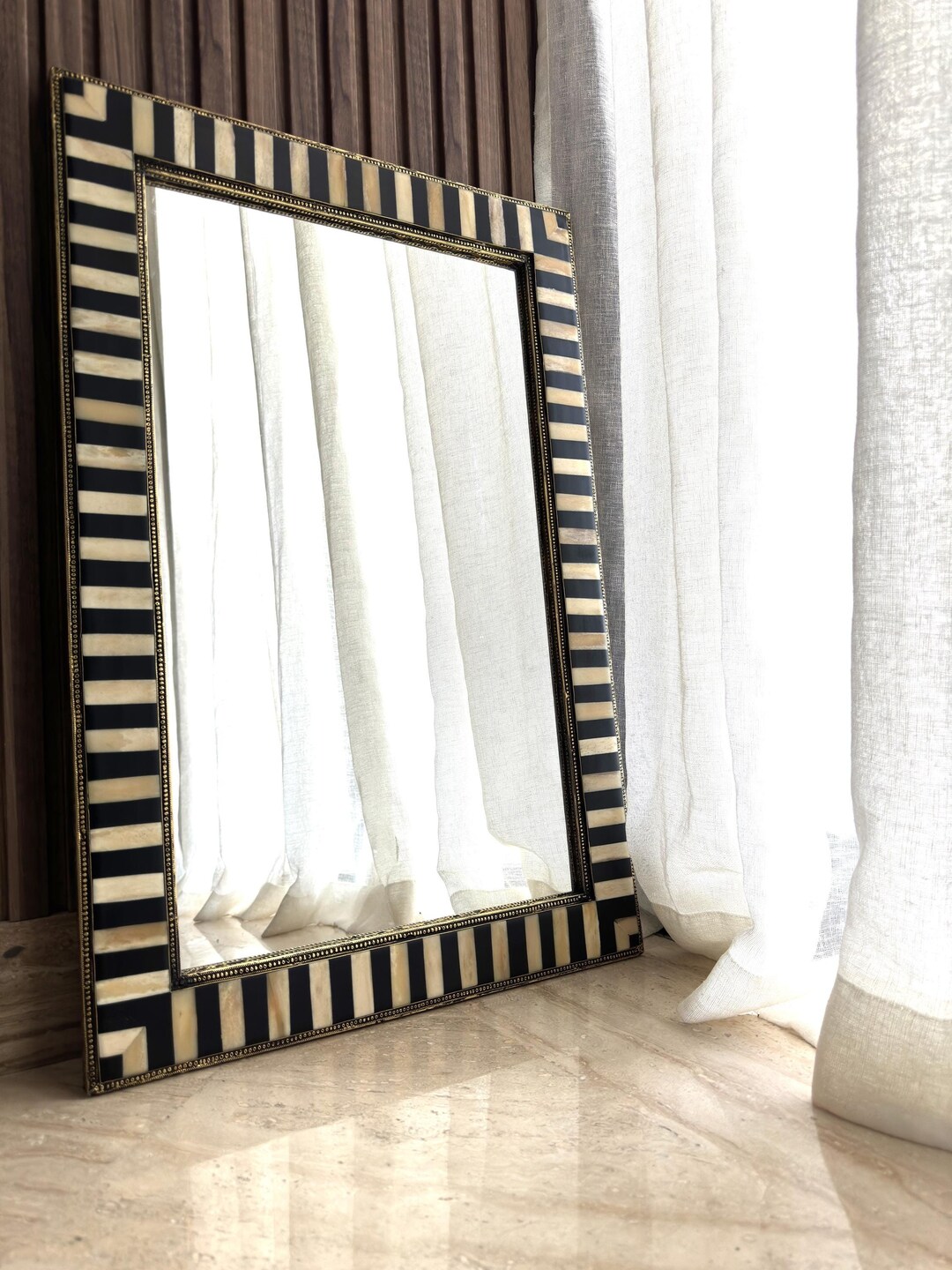 Large Floor Mirror Black Framed Mirror Big Floor Mirror for Wall Full ...