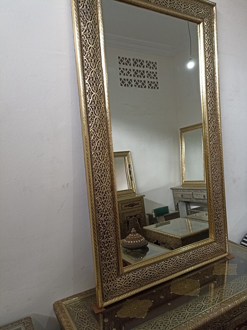 Moroccan Mirror,scrying Mirror, Extra Large Mirror, Floor Mirror, Wall