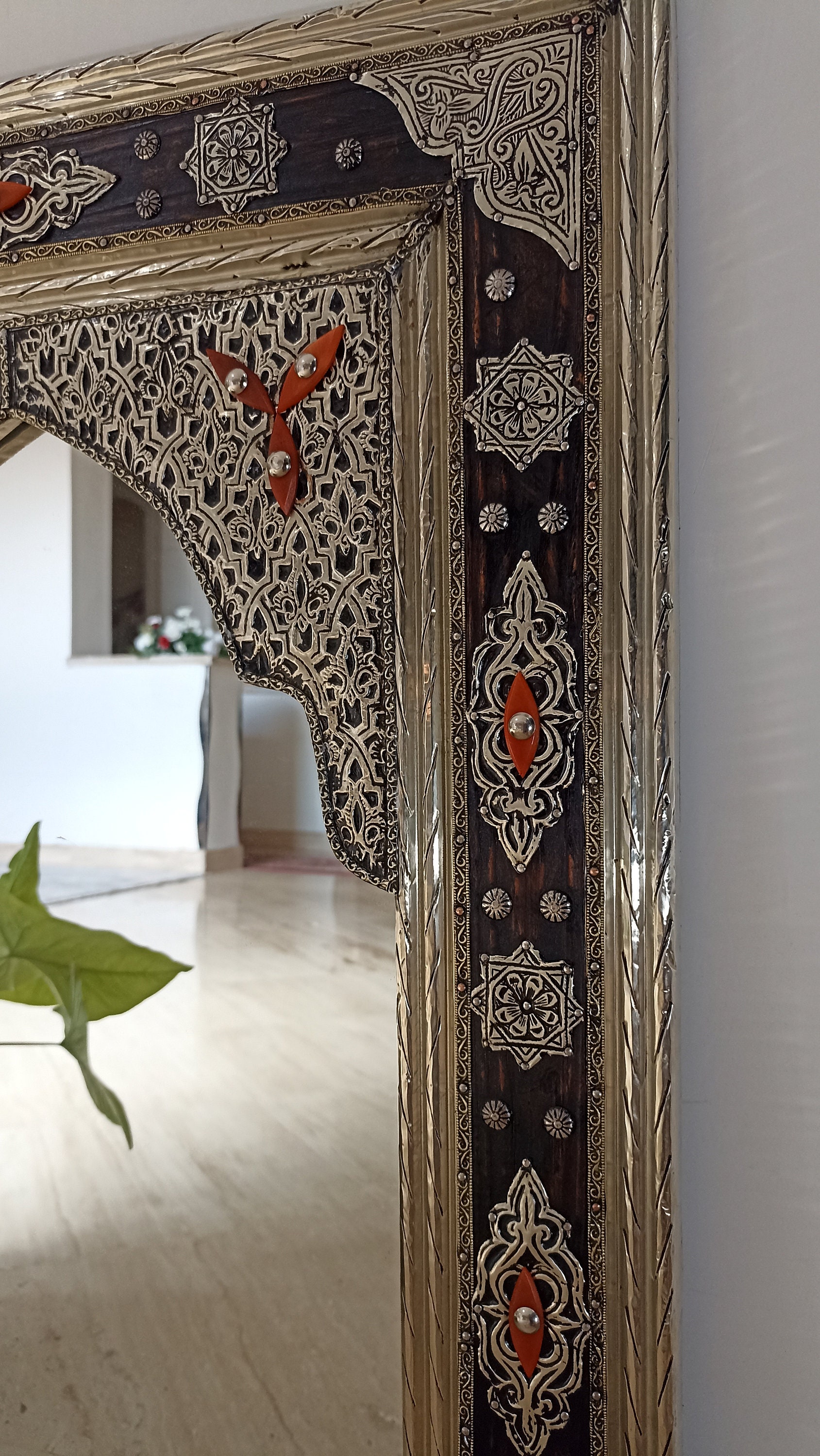 Mirror, Moroccan Mirror, Full Length Mirror, Large Mirror 180/90 Cm, Moroccan Mirror Large,large ...
