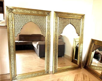 Moroccan Mirror Large Bathroom Mirrors Wall Decor Tall Mirror Full length Mirror Scrying Mirrors Wall Art Floor Mirror Frame 2 buys 1 Free