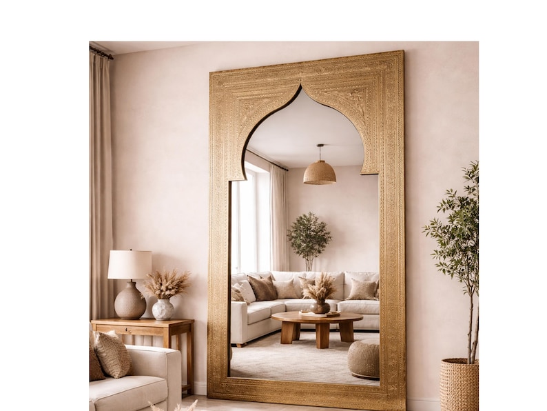 Full length mirror, extra large mirror, floor mirror, moroccan mirror