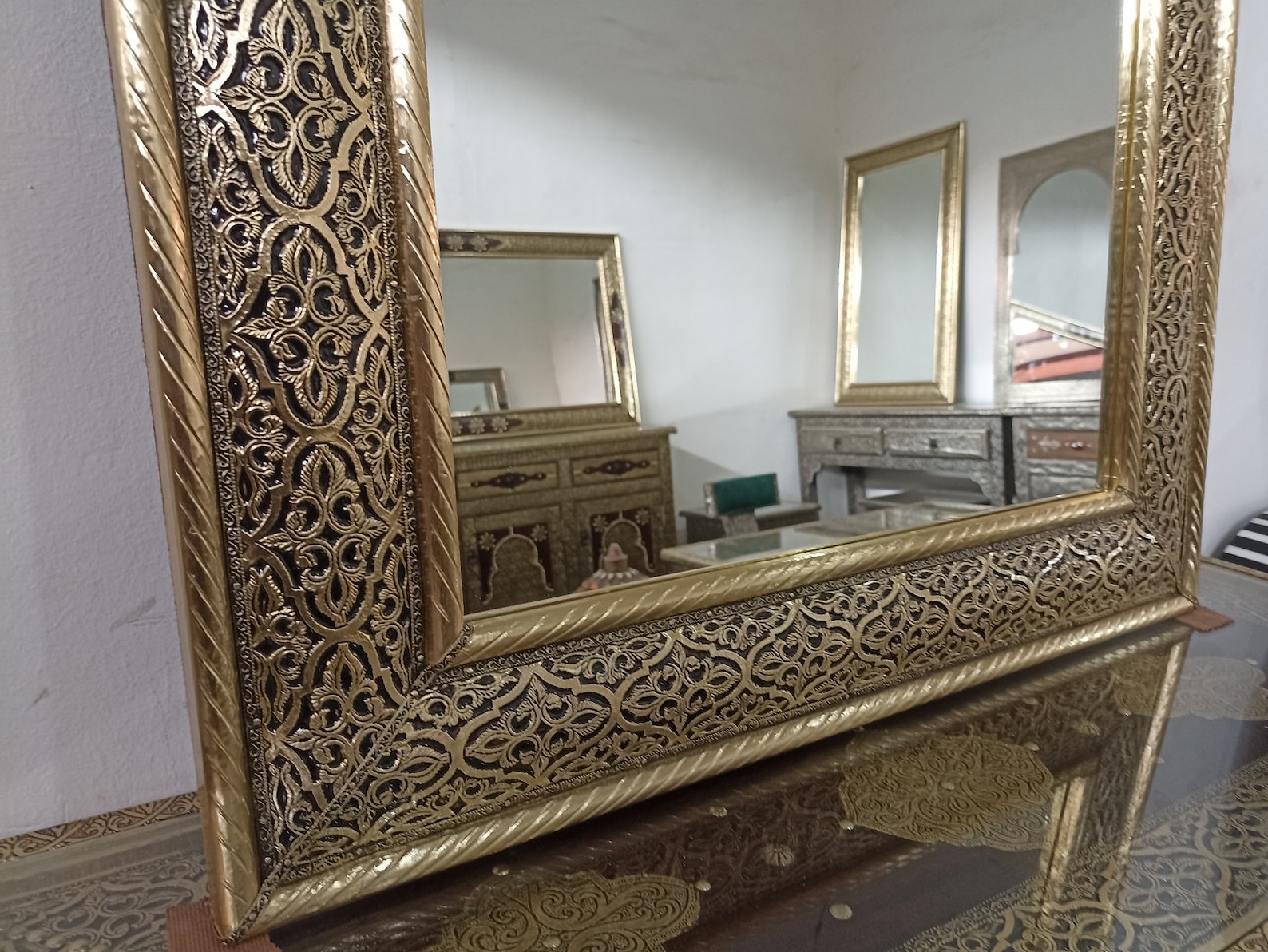 Moroccan Mirror,scrying Mirror, Extra Large Mirror, Floor Mirror, Wall