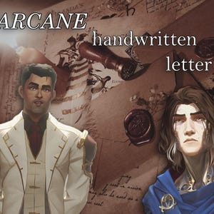 Carta manuscrita arcana