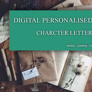 Carta de caracteres digital personalizada