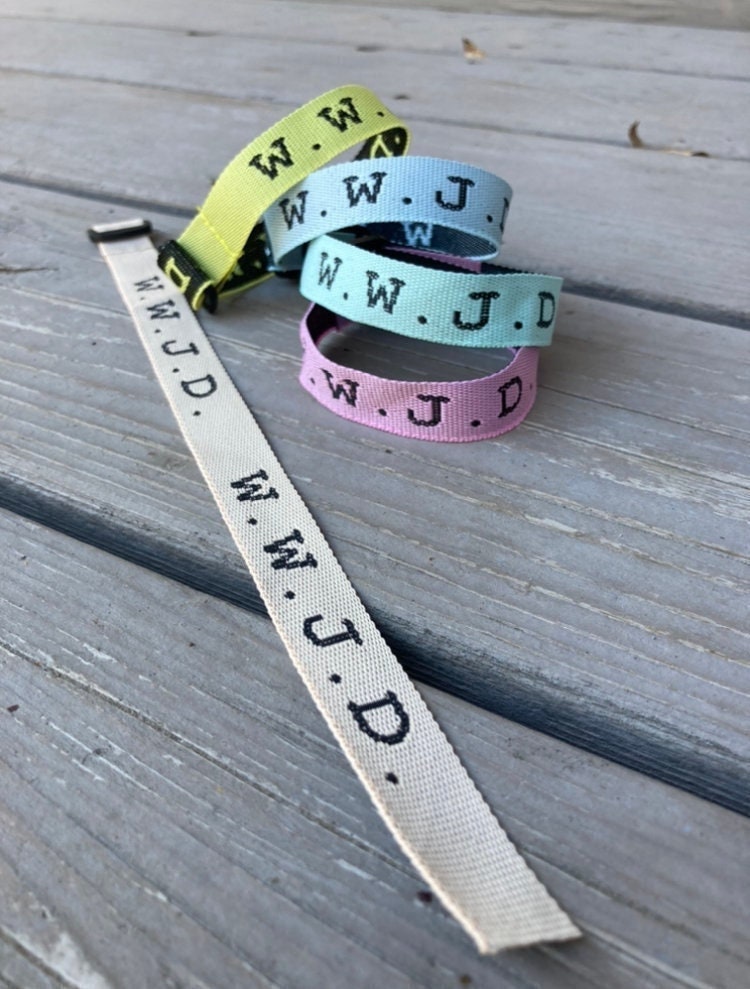 Wwjd bracelet colors sale