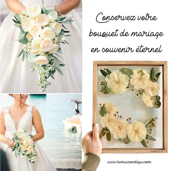 Conserver son bouquet mariage en herbier