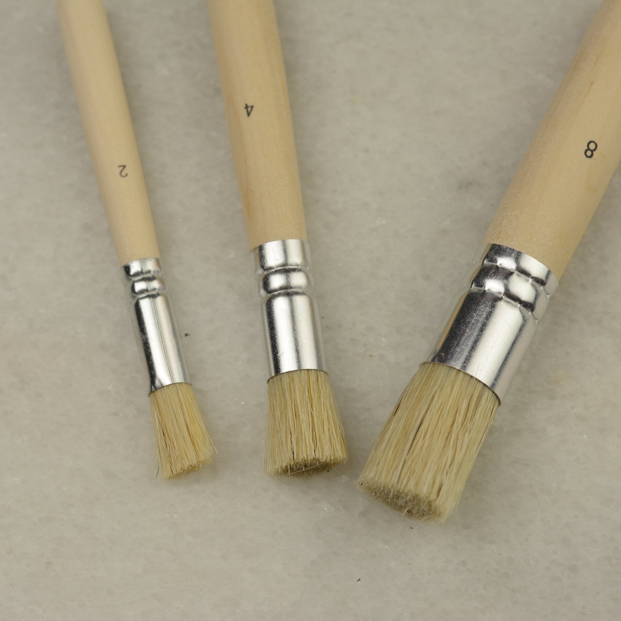 36428 Stencil Brush Set 3pc