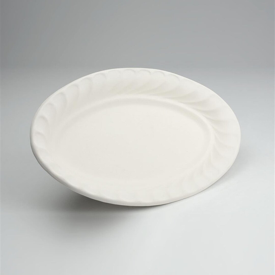 Ceramic Raw Bisque, Boat Plate, Ceramic Raw Bisquit, Craft Supply, Boat