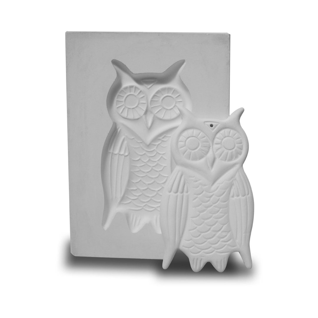 Owl V3 Plaster Mold Slip Casting Mold Handmade Ceramic Mold Etsy