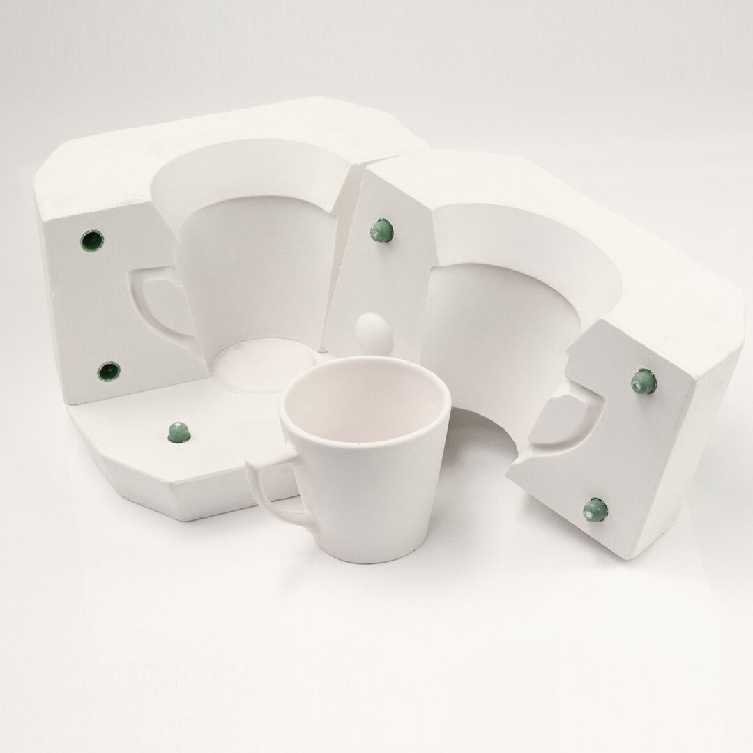 Plaster Mold for Ecrin Mug Craft Supply Handmade Mug Mold Etsy