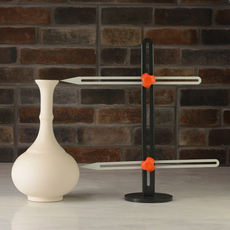 Steel Pottery Throwing Gauge Craft Suply Steel Swivel Etsy