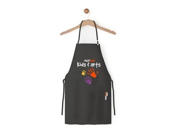 Stylish Children's Apron - Kids  , Workshop Apron, Paint Apron, Handmade Craft Apron