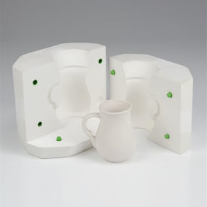 Plaster Mold For Kübra Mug, Craft Supply, Handmade Mug Mold