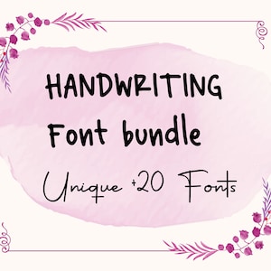 Handwriting Fonts, Cricut Font List Printable, Text Fonts, Cricut Fonts, Cursive Fonts, Canva Fonts, Craft Fonts, Crafter Fonts,Fonts Bundle