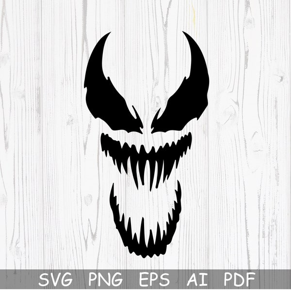 Venom Png Outline - Etsy