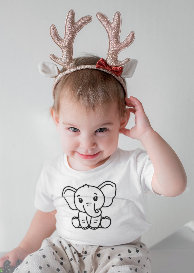 Baby Elephant SVG Elephant Cut File for Cricut Elephant Baby Etsy