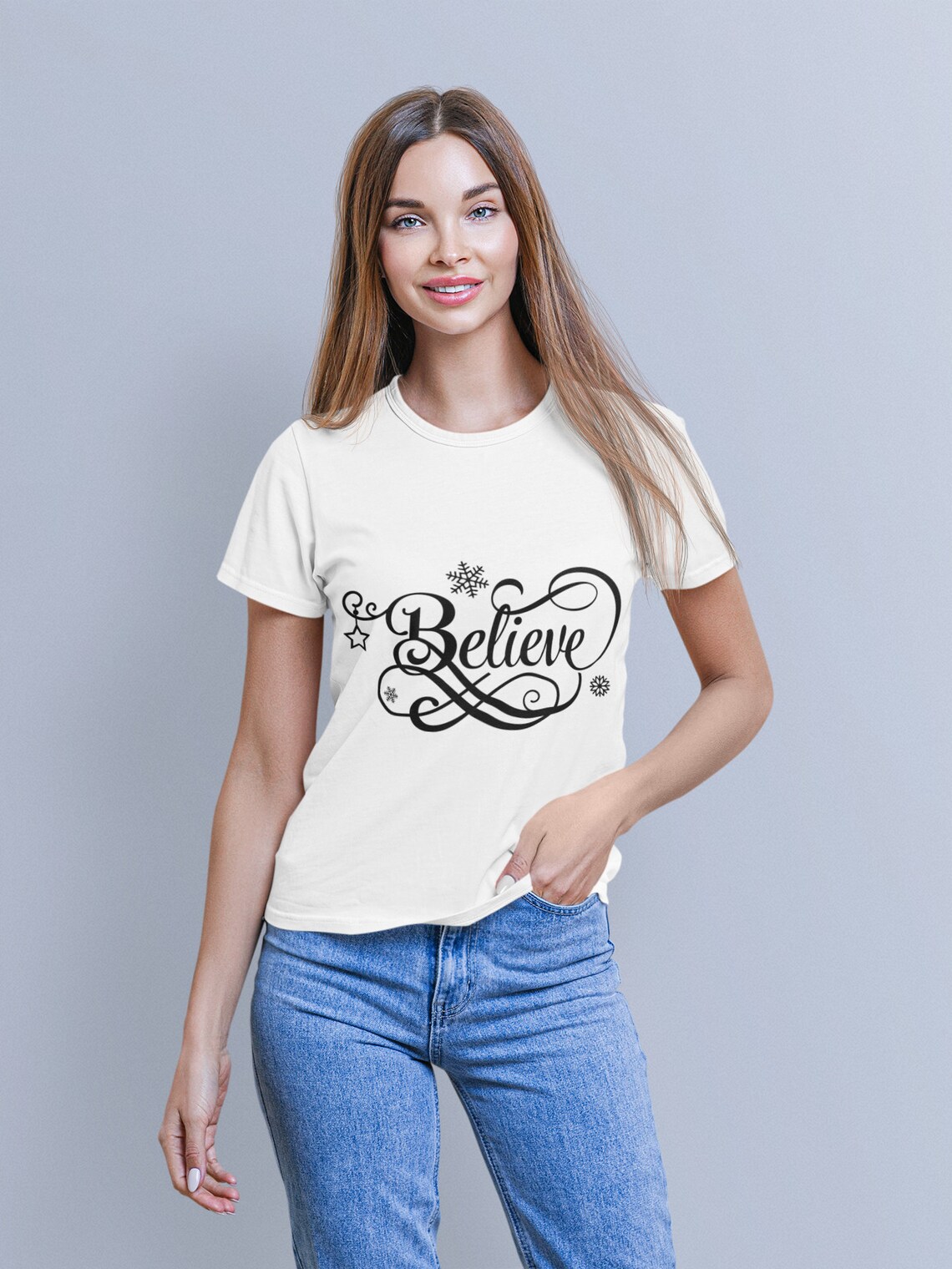 Believe SVG Christmas Svg Believe in Christmas Svgholiday - Etsy
