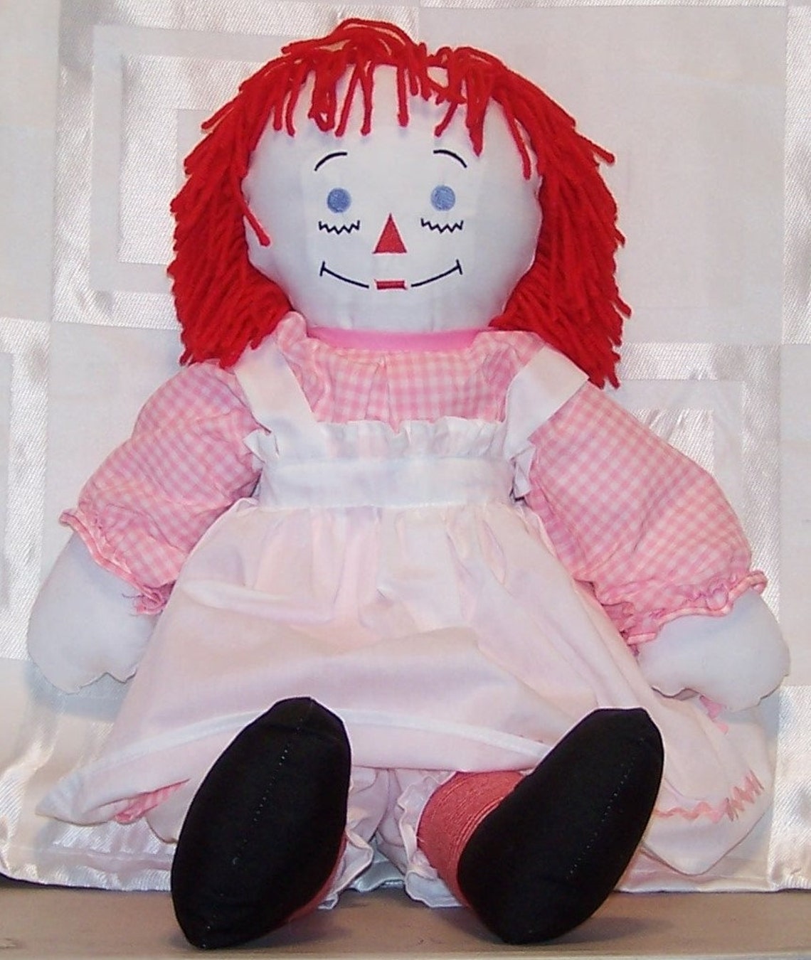 Large Raggedy Ann Doll - Etsy