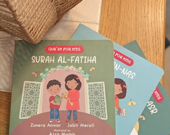 Juego de libros de tablero Surah (3)