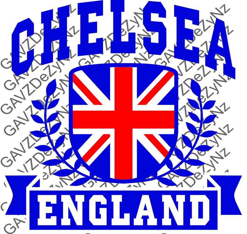 CHELSEA FOOTBALL VECTOR Please Follow and Comment - Etsy