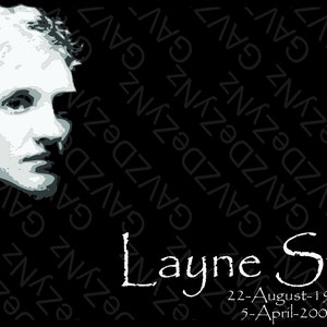 Layne Stayley, Memorial (22-08-67_05-04-02 logo) SVG, Pdf, Png, Sublimation, Screen printing, transfer