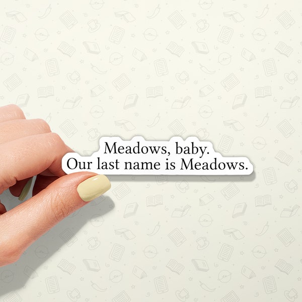 Our Name is Meadows Etsy