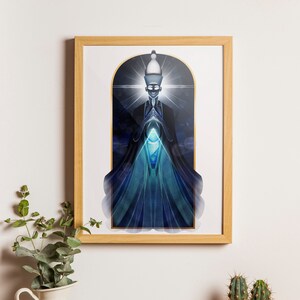 Atum / Lámina artística / Dioses egipcios / Mitología