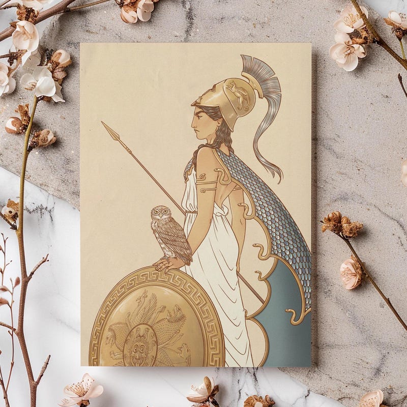 Goddess Athena - Etsy