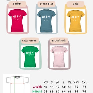 Holiday Lifestyle T-Shirt Funny T-Shirt for all holidaymakers Made of 100% cotton, Gift idea, Vacation Idea Ladies Premium Shirt image 4