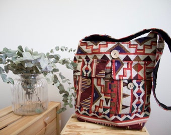 Hippie-Tasche / Indianertasche / Umhängetasche / Weihnachtsgeschenk