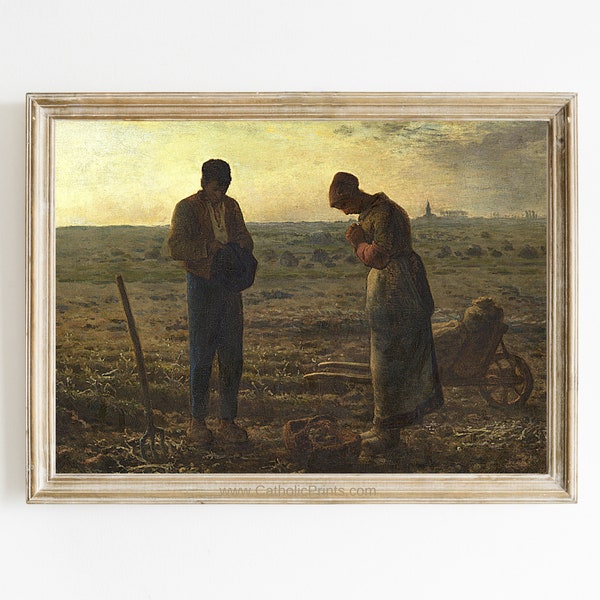 The Angelus Print Etsy