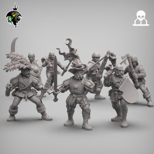 20 Fantasy  Mercenaries and Militia