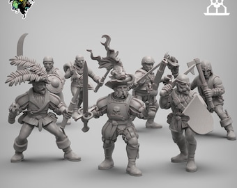 20 Fantasy  Mercenaries and Militia