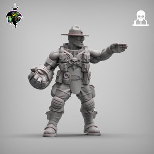 Spacenam Sergeant Major Meatgrinder (4 MODELS)