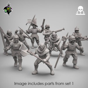 20 Fantasy  Mercenaries and Militia  Expansion Set