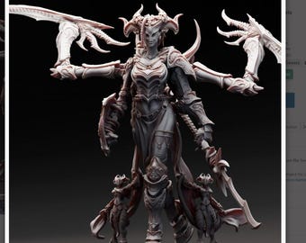 2 Demon Queens - Daemon Damzels van Ketaminis