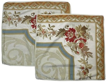 Ralph Lauren Set Of 2 Aubusson Fresnel Rug Euro Pillow Shams Lambert Italy