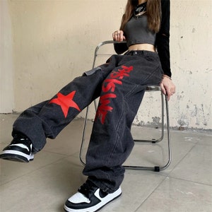 Baggy Slouchy Jeans Etsy Canada