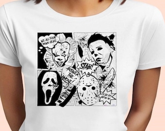 HORROR COMIC SHIRT