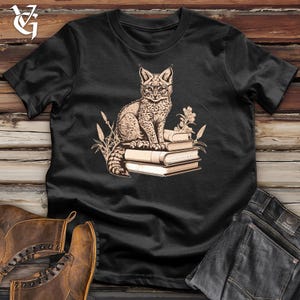 Lynx Book Keeper Cotton Tee