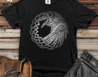 Silver Glass Raven Heavy Cotton Comfort Colors Tee