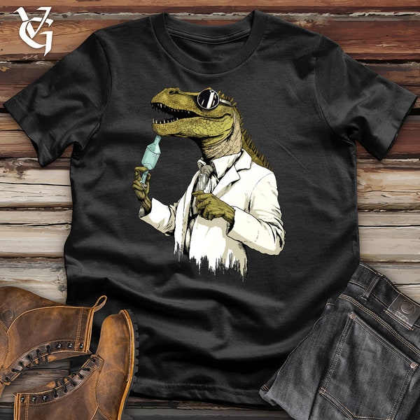 Mad Genius Dinosaur Cotton Tee