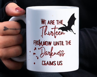 The Thirteen Coffee Mug 15oz, Throne of Glass Ceramic Mug, SJM Coffee Cup, Manon Blackbeak Merch, TOG Cup, 13 Merch