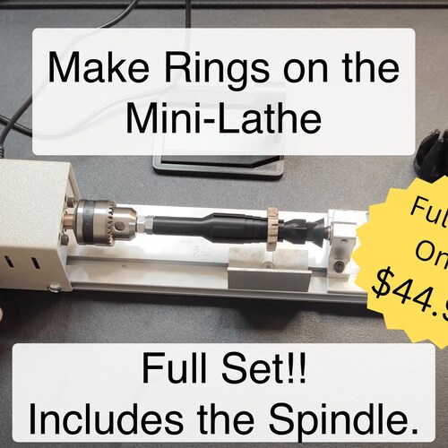 Ring Making Tool Set for the Mini Lathe Etsy UK