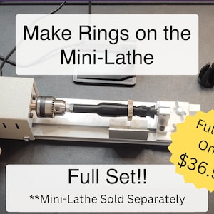 Ring Making Tool Set for the Mini Lathe