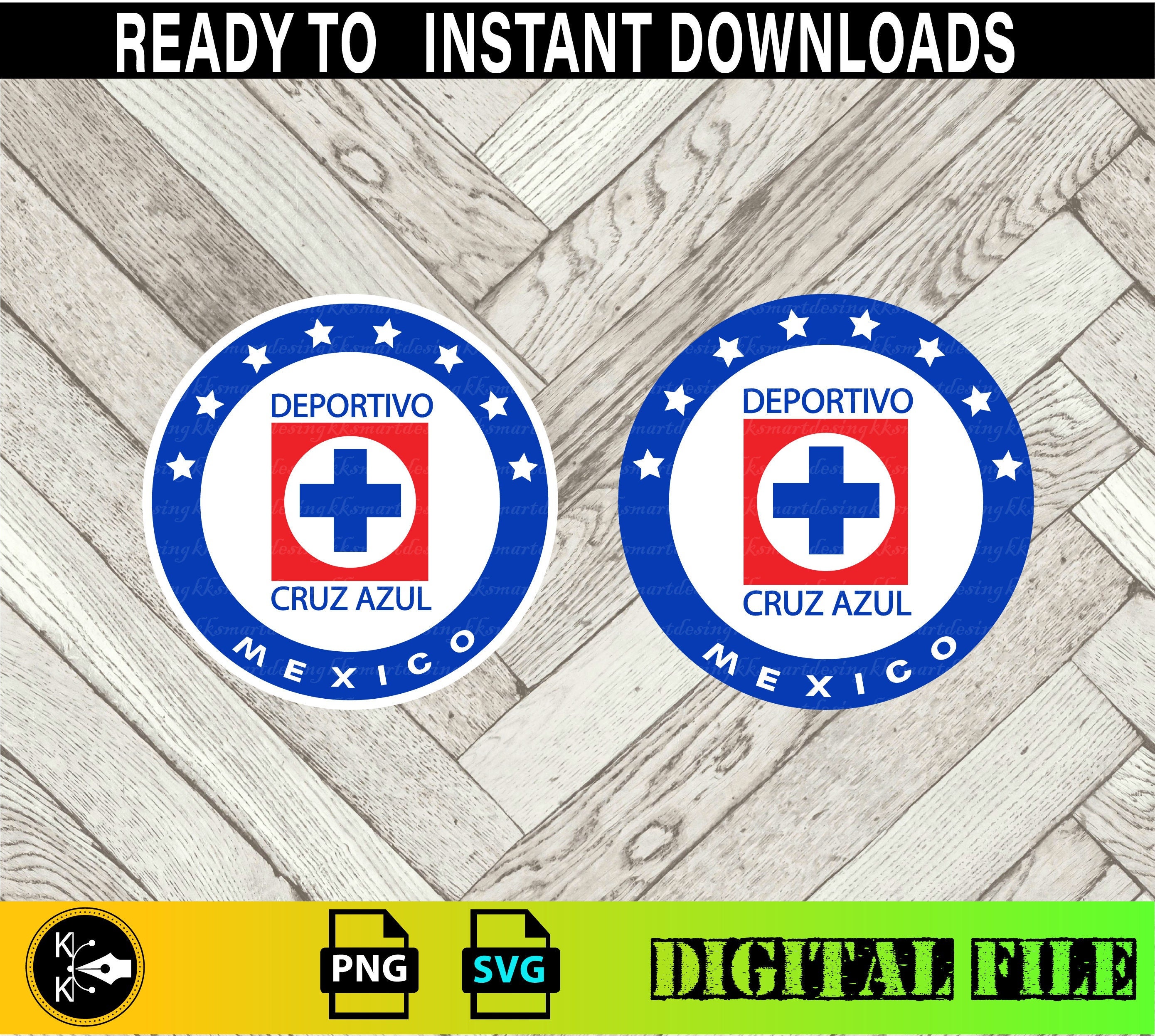 Cruz Azul, Logo Mexico League Mx, Digital Files, Png, Svg File, Club 